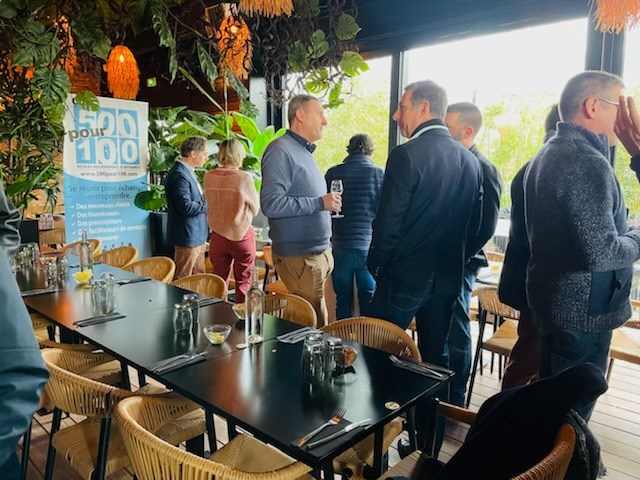 Réseau 500pour100 au restaurant le Kuta Vannes