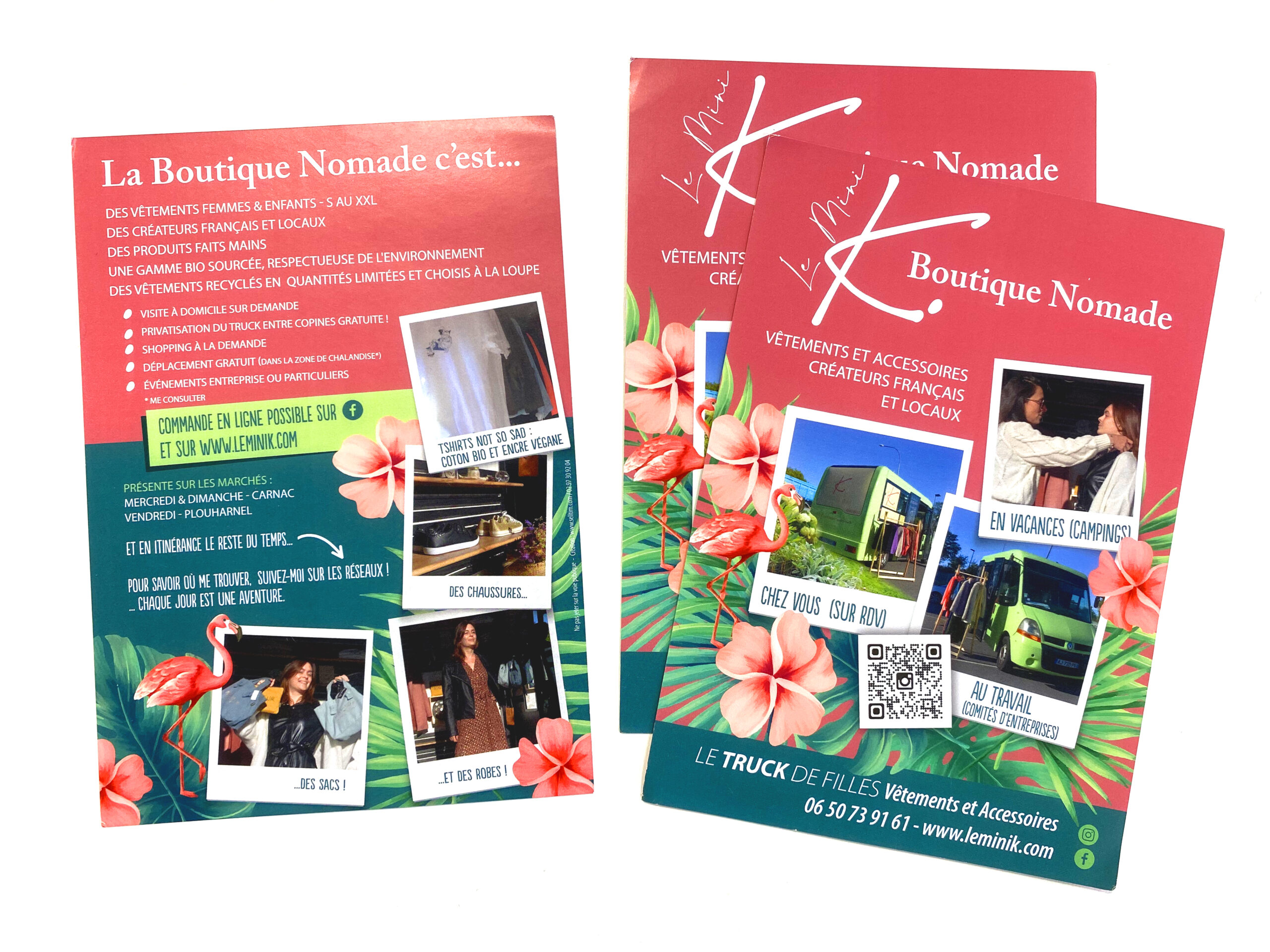 Flyer boutique nomade