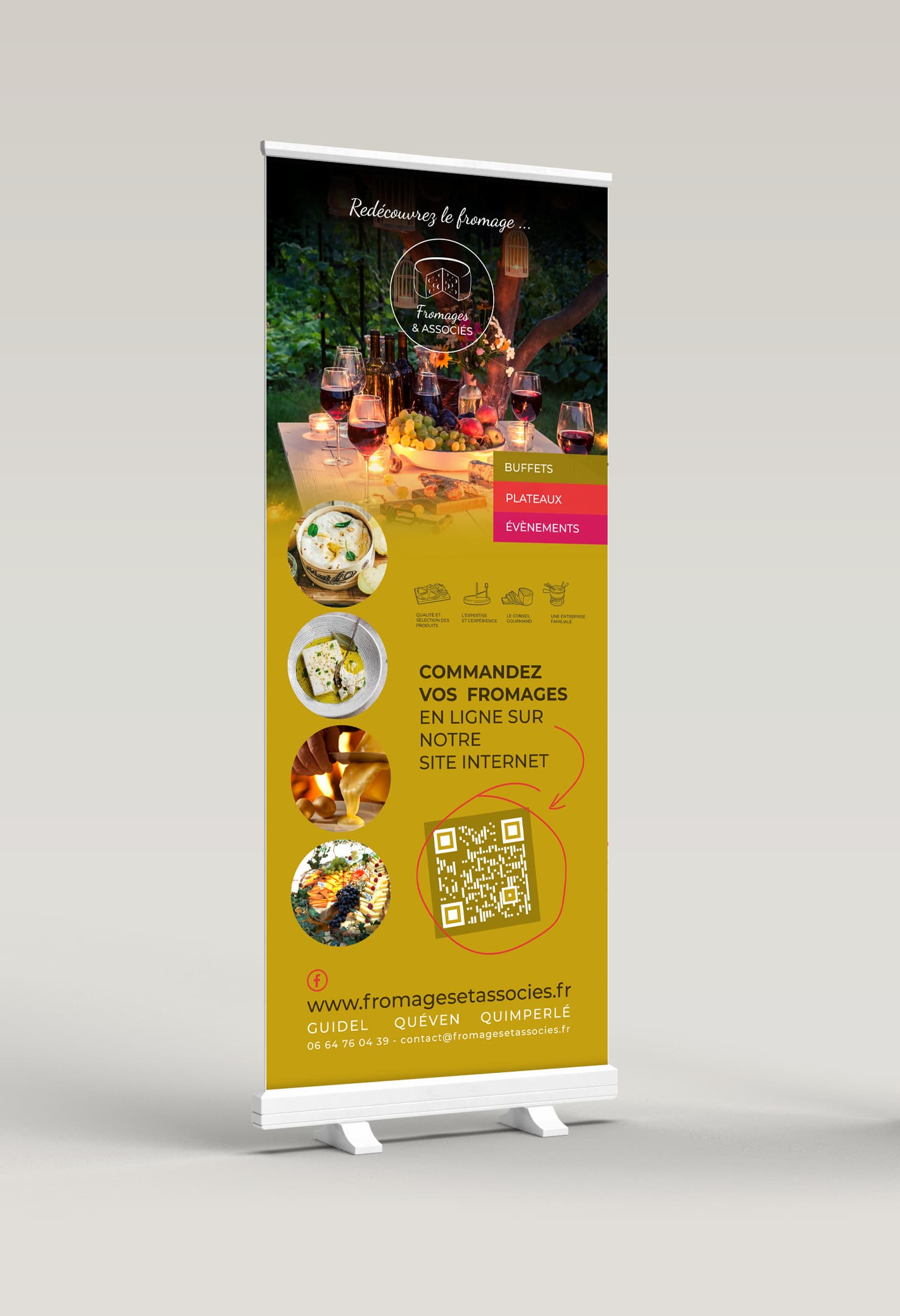 fromages et associés - mockup