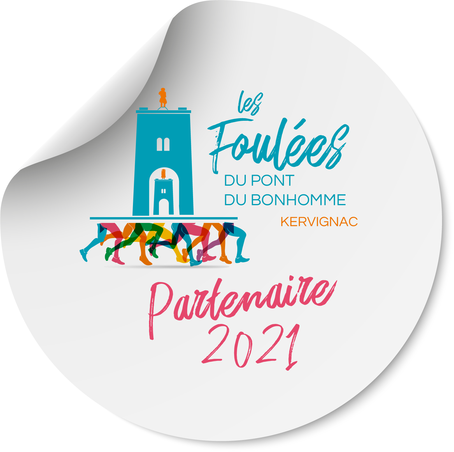 les foulées sticker