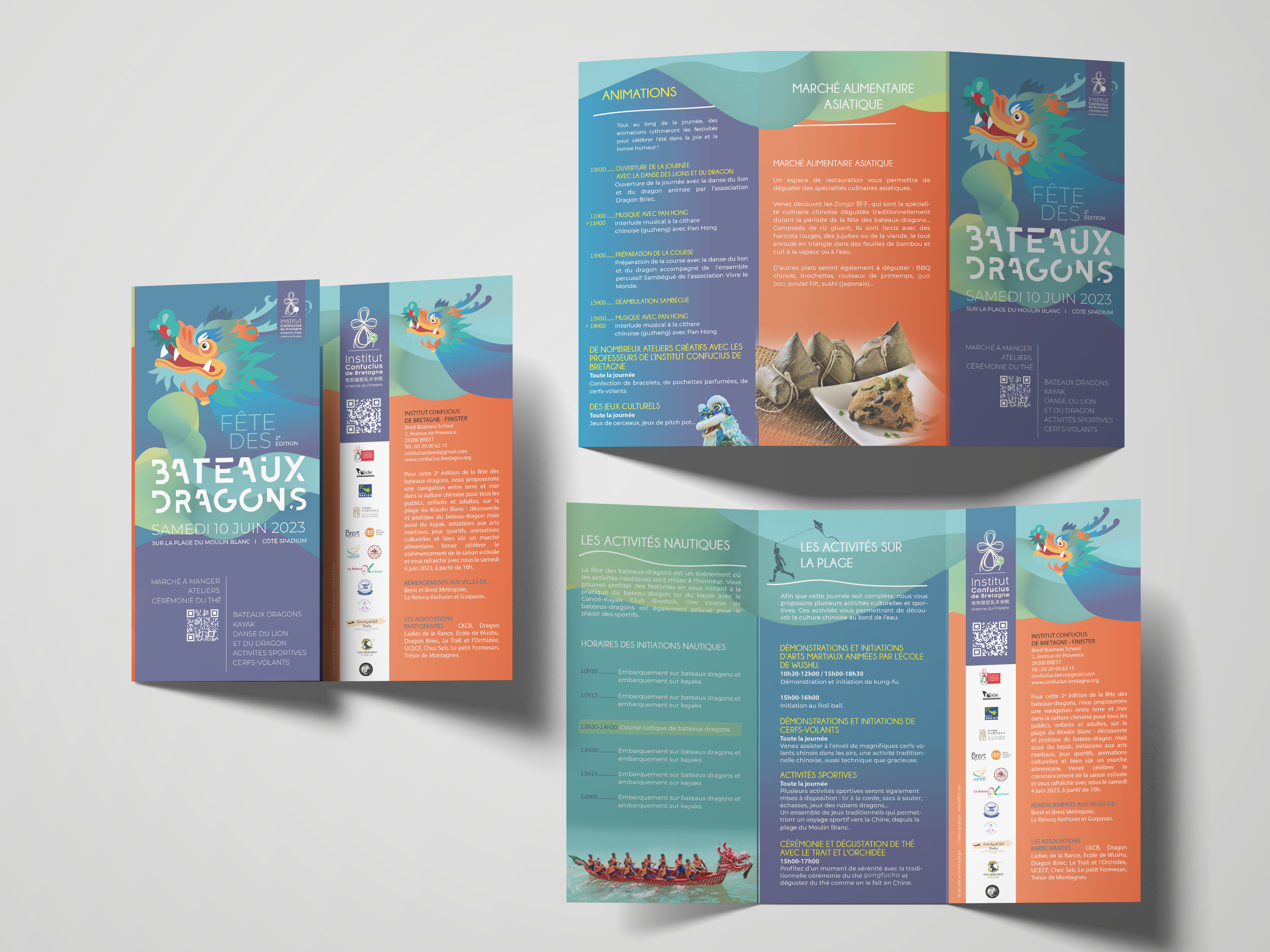 Dépliants Fête des bateaux dragons 2023