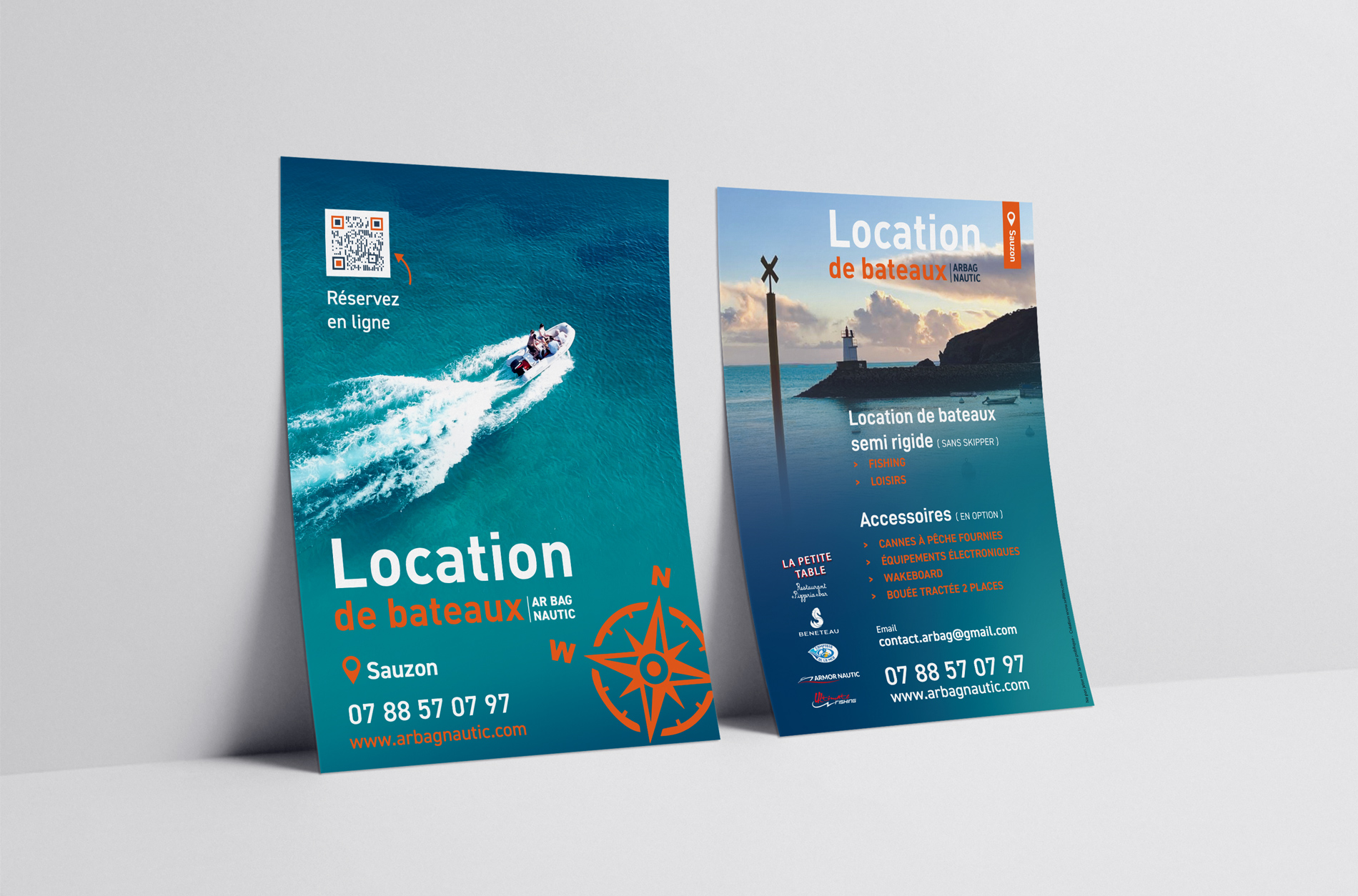 Ar bag flyer mockup