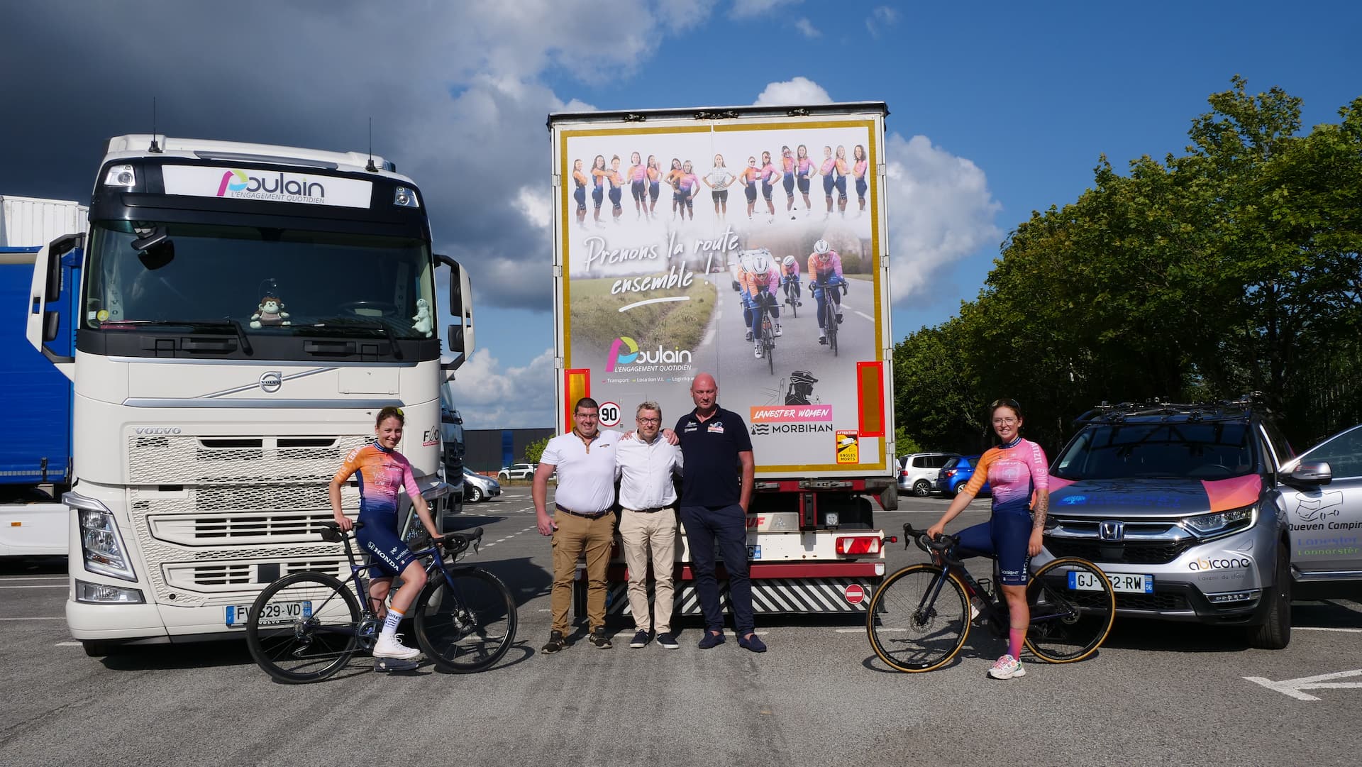 Identité visuelle transport Poulain