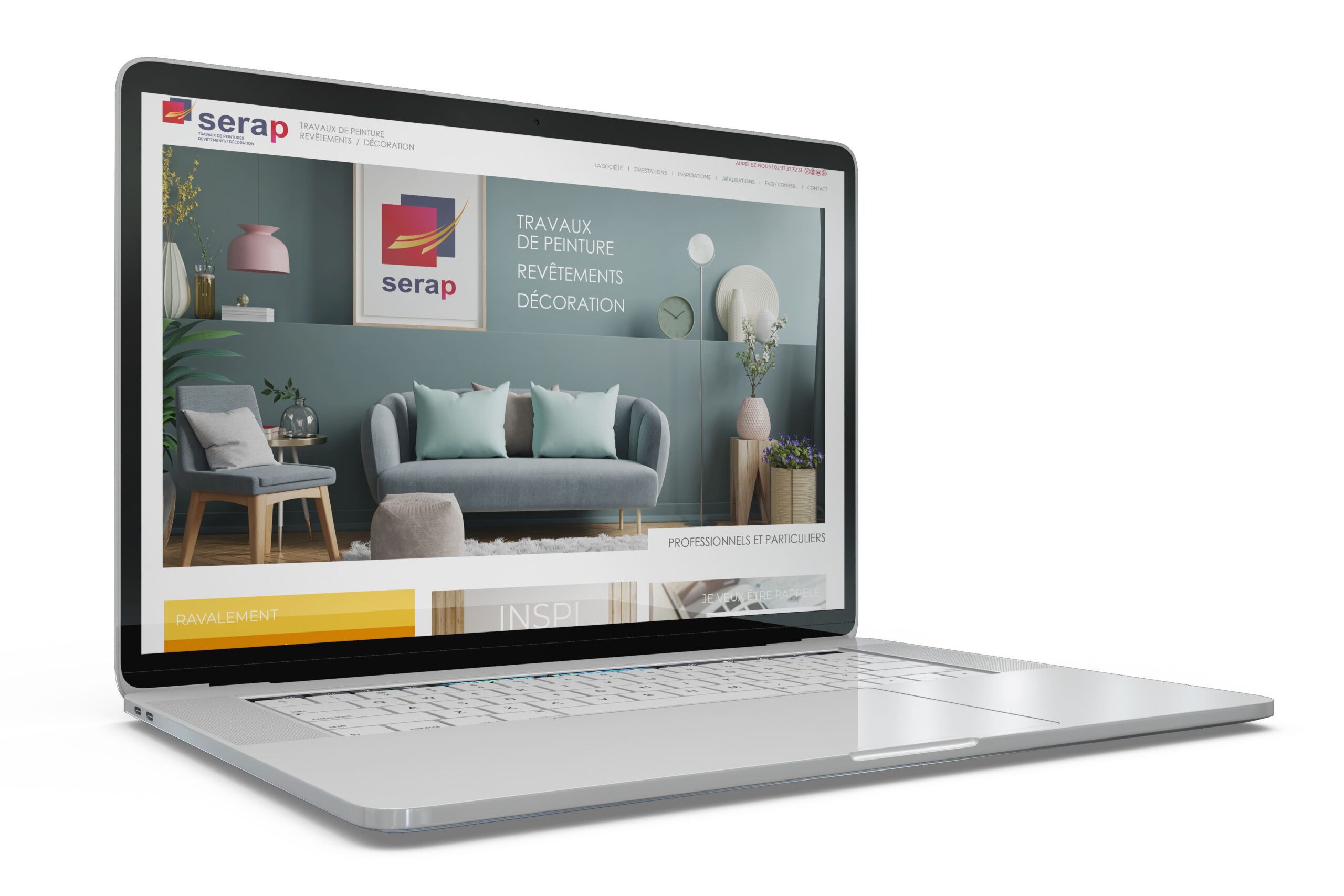 SERAP Peinture site internet